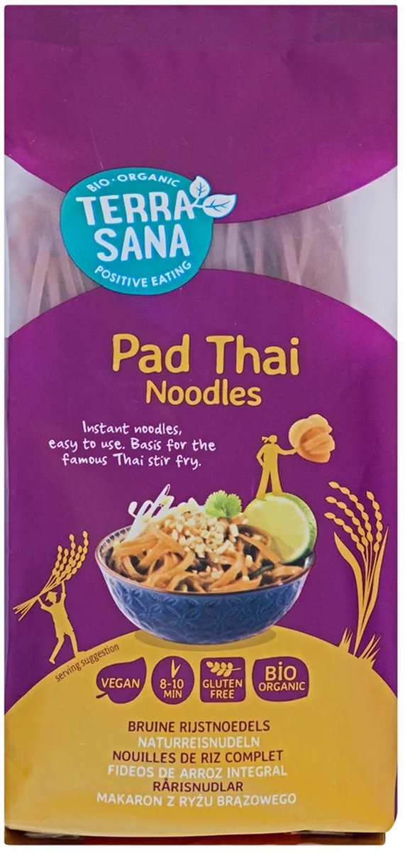 TerraSana Pad Thai noodles bio 250 Gram