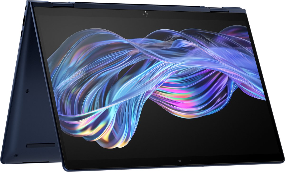 HP EliteBook X Flip G1i Next Gen AI PC Copilot+ PC Intel Core Ultra 7 258V Hybride (2-in-1) 35,6 cm (14") Touchscreen 2.5K 32 GB LPDDR5x-SDRAM 512 GB SSD Wi-Fi 7 (802.11be) Windows 11 Pro Blauw
