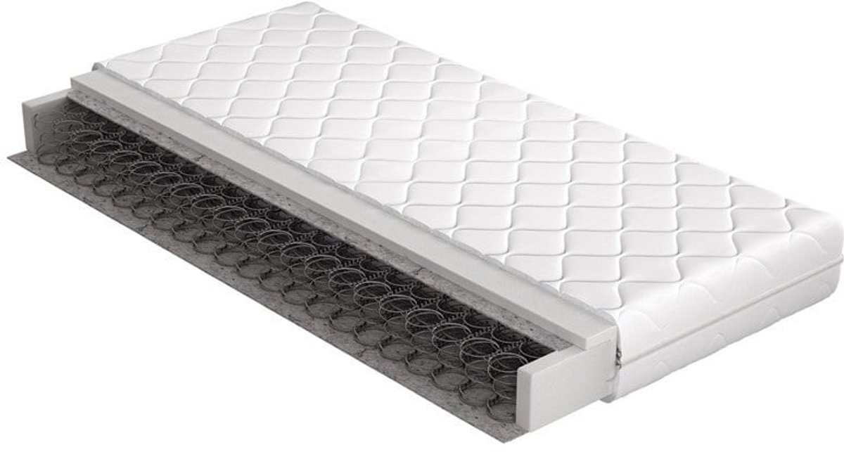 ABZ - Ledikant Matras - Kindermatras - 60 x 120 x 13 cm - Bonnelveren - Binnenvering