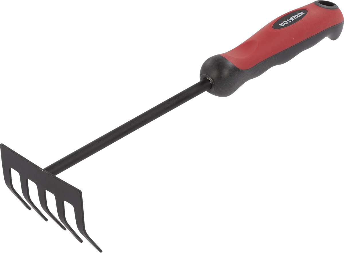KREATOR KRTGR70040 Handhark - Staal - Breedte 80 mm - Soft grip