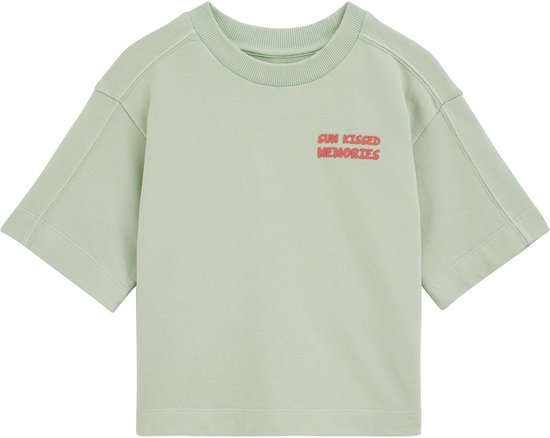 Sweat-shirt oversize imprimé WE Fashion pour filles