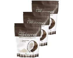 Sukrin | Kokosmeel | 3 Stuks | 3 x 400 gram