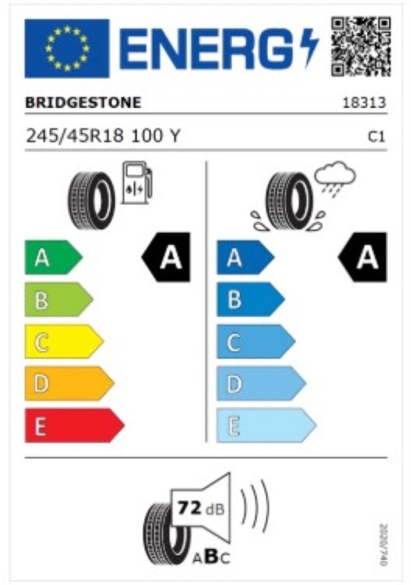 BRIDGESTONE TURANZA T005 245/45 R18 100Y – foto 2