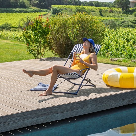 Lafuma Transaswing Lounge - Campingstoel - Relaxstoel - Verstelbaar - Opvouwbaar van Lafuma. — afbeelding 4