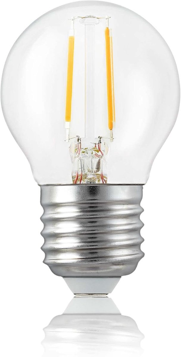 E27 LED Gloeilamp 2,5W - Vervanging voor 25W Gloeilamp, 250 Lumen, Warm Wit 2700K