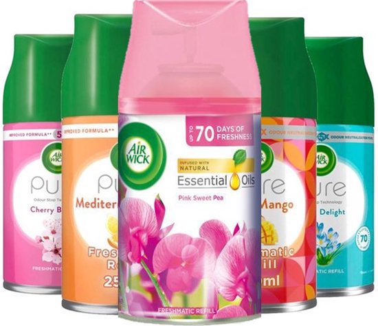 Pack économique de recharges Airwick Freshmatic ( 5 pièces )