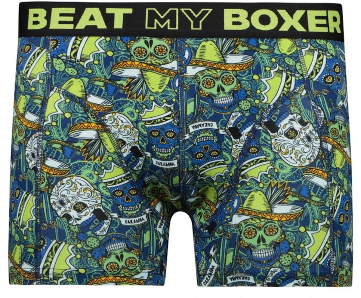 Beat my Boxer heren boxershort - Elastisch katoen - maat M - Caramba