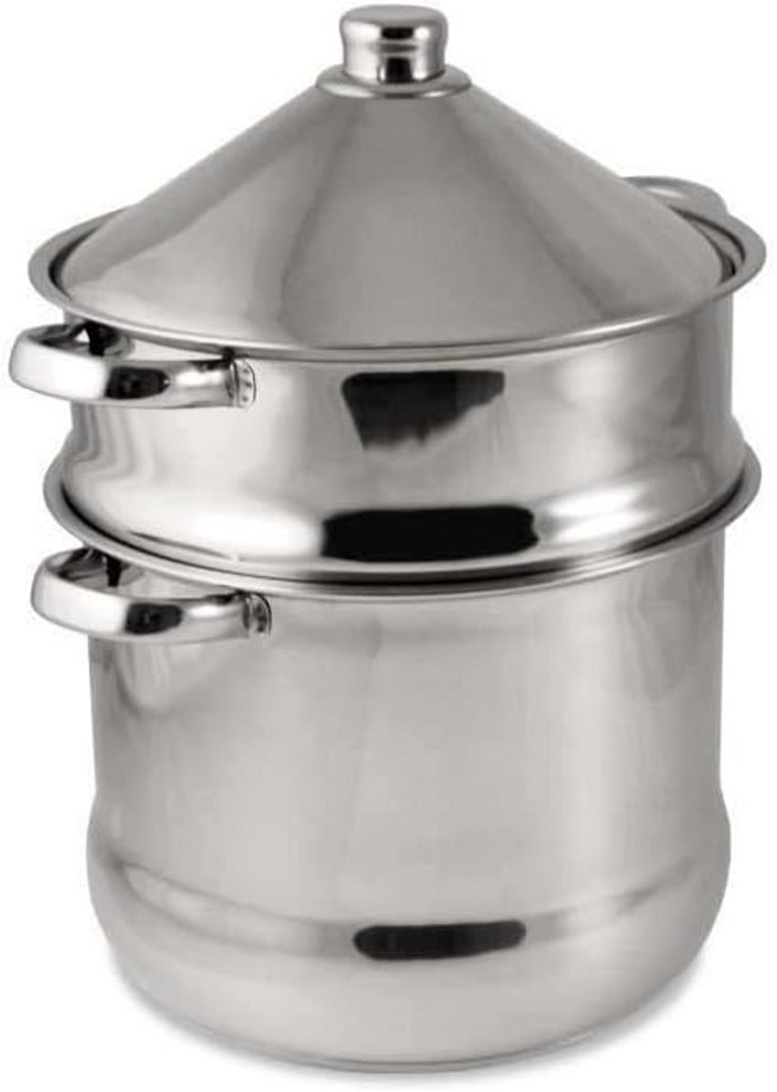 Couscous Maker Tajine van Roestvrij Staal - 14 Liter