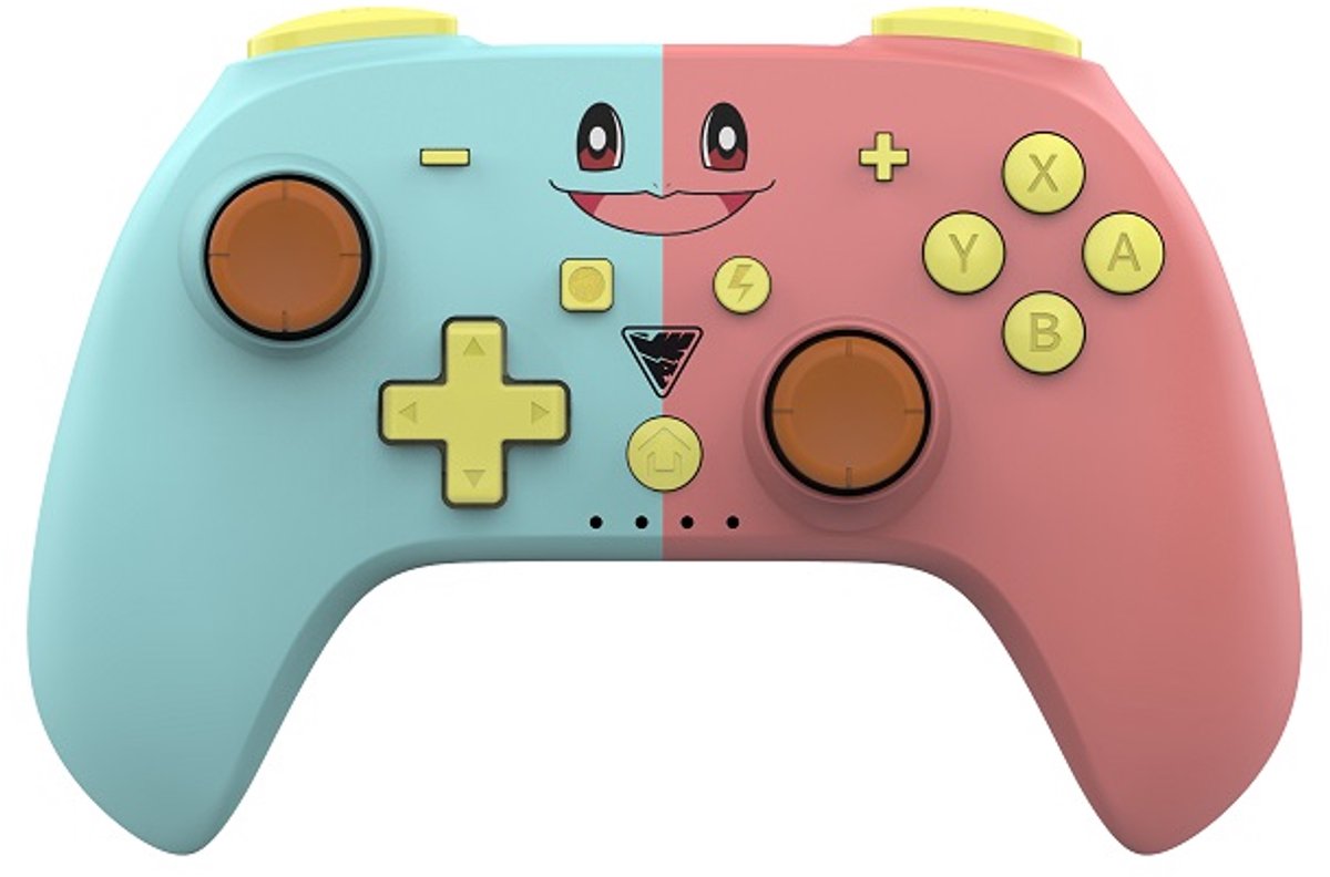 DragonShock - PopTop Compacte Bluetooth Draadloze Controller Blauw en Roze voor Switch en Switch OLED