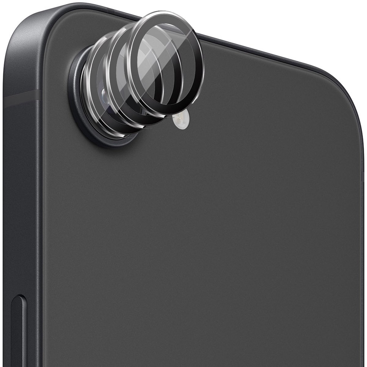 Camera Screenprotector geschikt voor iPhone 17e - 3x Volledig Dekkend Glas Screen Protector