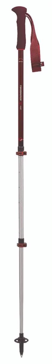 Komperdell Trailmaster Zero Compact Stokken Rood 105-140 cm