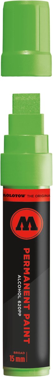 Molotow 620PP Alcoholmarker Crème Groen 15mm - Permanent