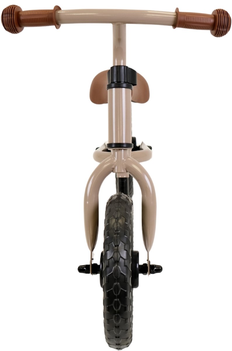 Hippiez Metalen Loopfiets Worker Old Sand vanaf 2 jaar - Beige Loop Fiets - Verstelbaar Zadel en Stuur - Voor Jongens en Meisjes - Compact en Veilig - Lage Instap — afbeelding 3