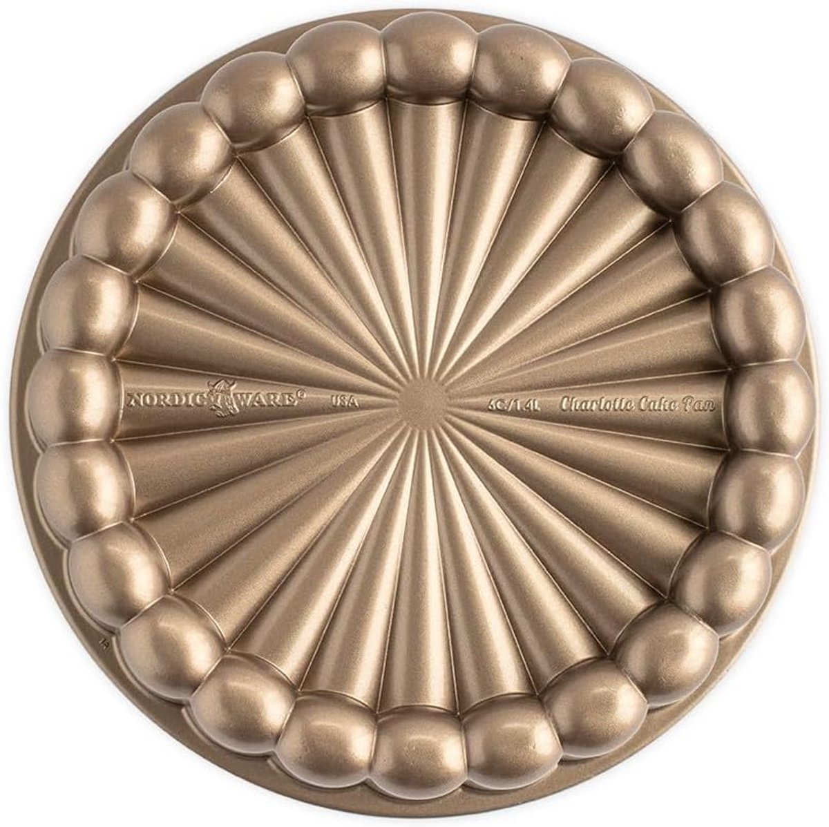 Aluminium Taartvorm Goud 22cm - Perfect voor Bakliefhebbers