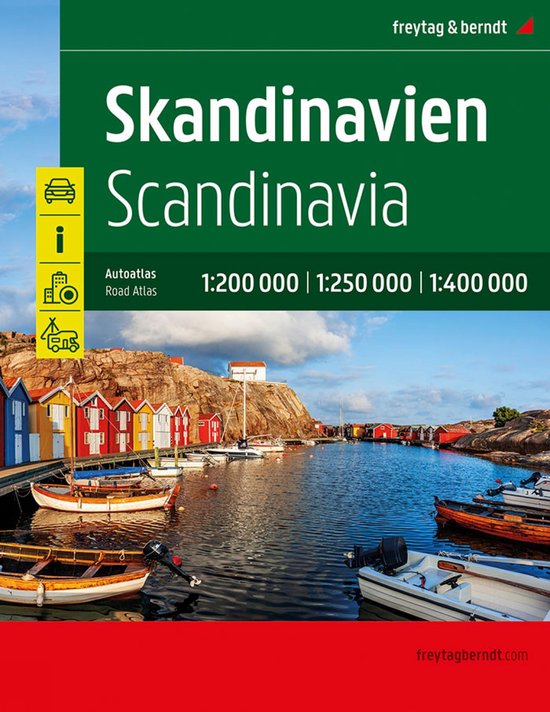 Scandinavia Road Atlas - cover