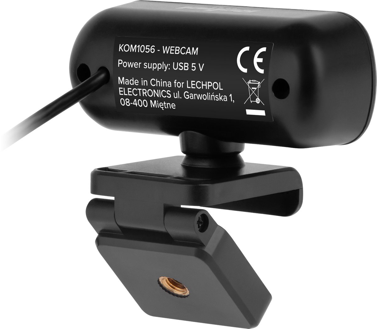 Rebel - Internetcamera - Full HD 1080p - CMOS Sensor - USB Microfoon thumbnail 2