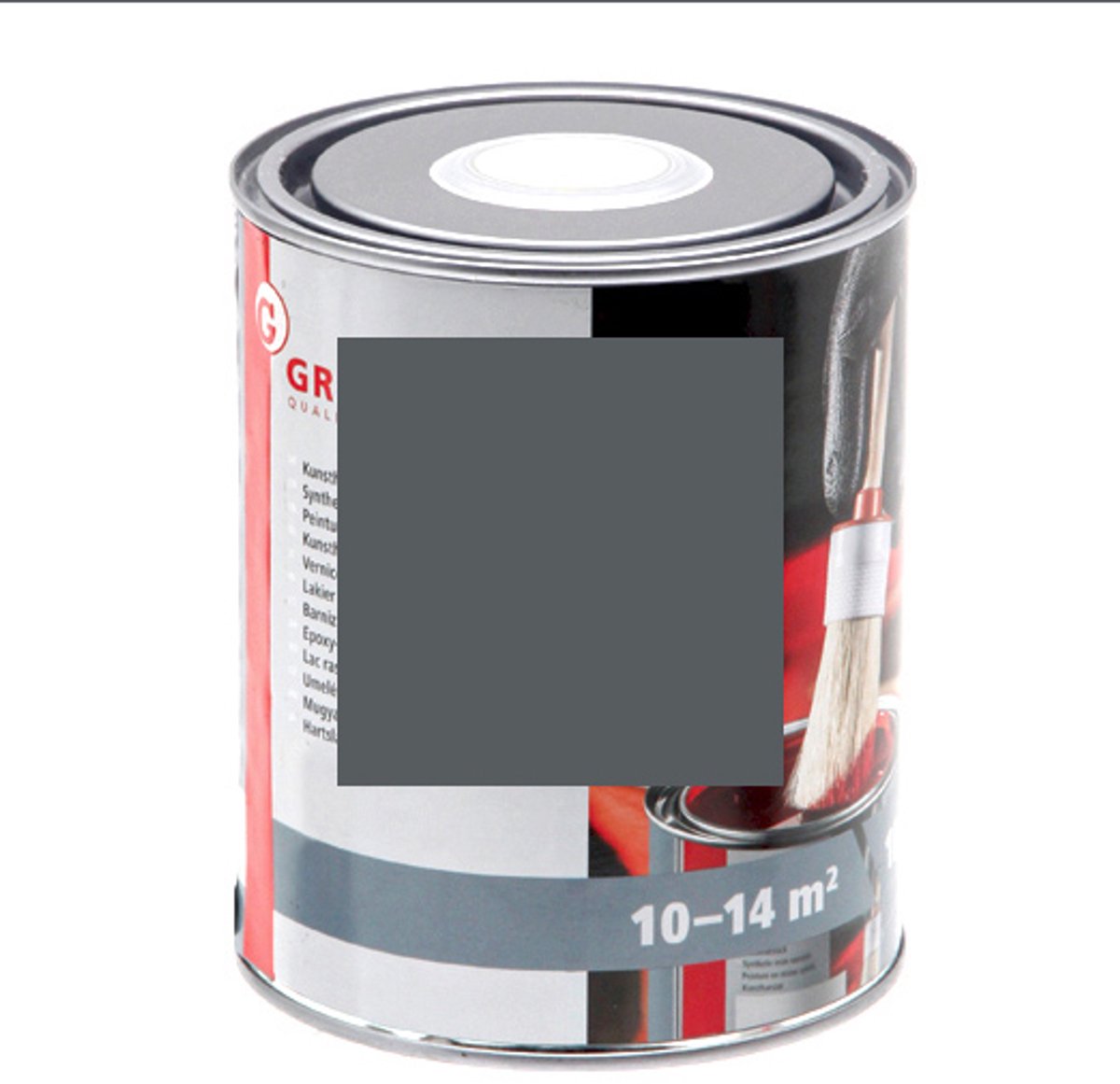 Wilckens Granit Serie - Basaltgrijs Lak - 1L - Sneldrogend - Weerbestendig