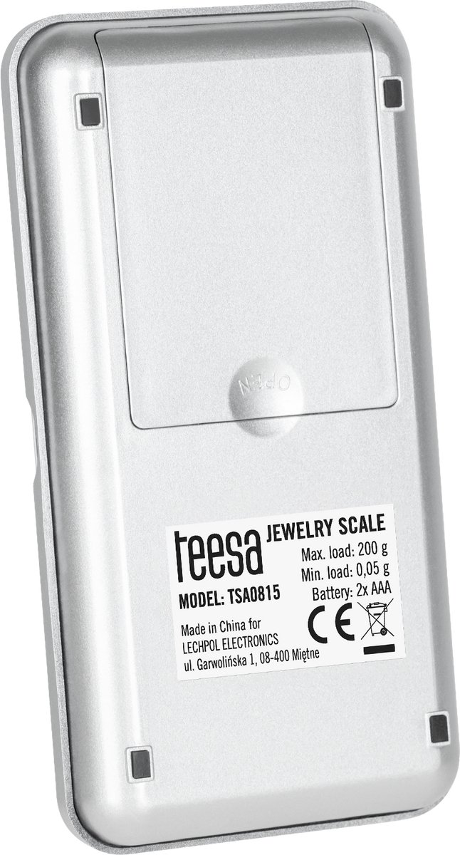 Teesa TSA0815 - Digitale Keukenweegschaal - 0,01g Precisie - LCD Display