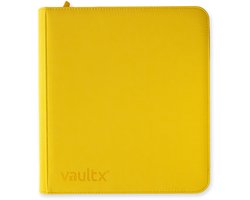 Vault X 12-Pocket Exo-Tec® Zip Binder - Verzamelmap - 480 Kaarten/Geel