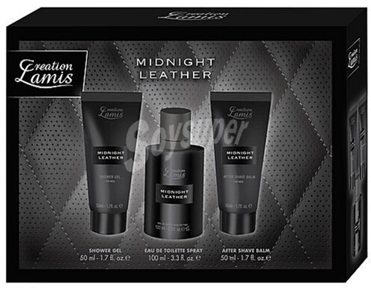 Creation Lamis Giftset - Midnight Leather - for Men