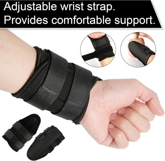 Golf Swing Trainer - Polsbrace - Ideaal Trainingshulpmiddel voor Beginners - Zwart - Set van 1 van Merkloos — afbeelding 3