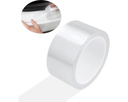 Autodeur dorpel bescherming sticker - transparante zelfklevende auto beschermfolie - dorpelbeschermer - onzichtbaar en transparant - universele autodeur-/dorpelbeschermingsfolie - 2cm*3m