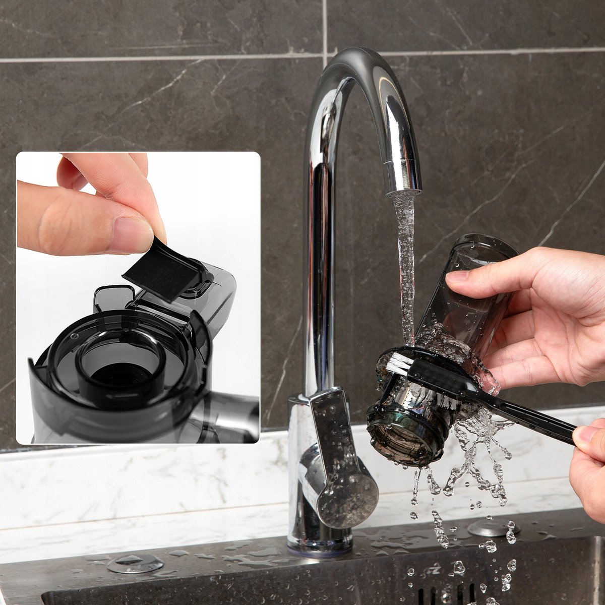Ventray Essential Ginnie Juicer - compacte slowjuicer thumbnail 2