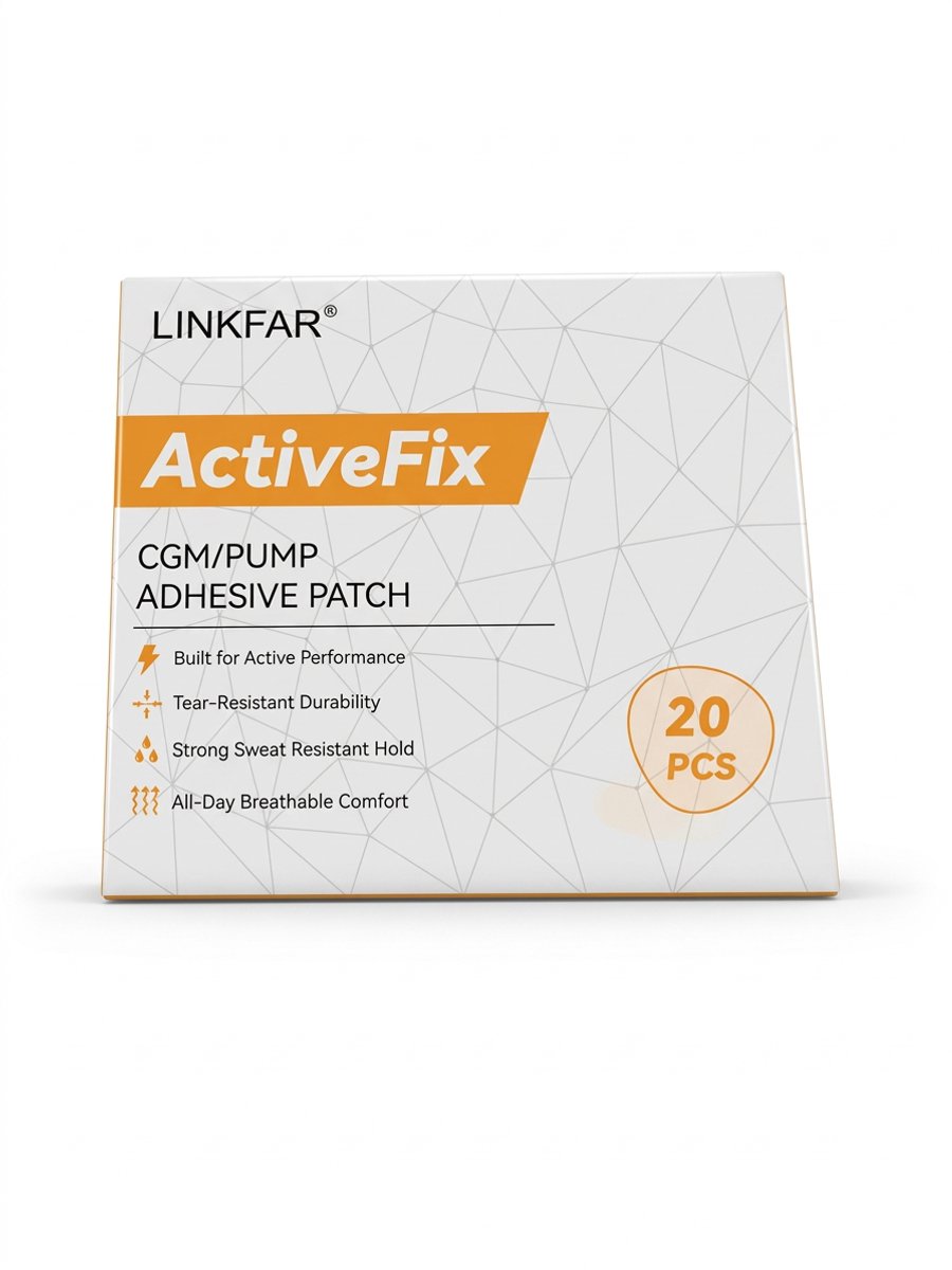 Active Fix N2- CGM Pomp kleefpatch - beige - Dexcom G7 - Libre 3 - AiDEX X