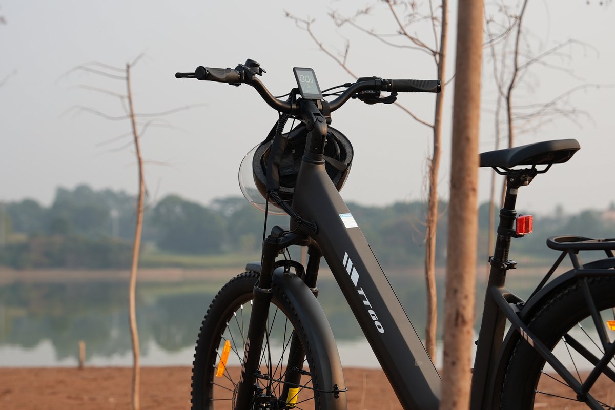 TTGO Z3 E-bike - 25 km/u - 27.5inch - 120km actieradius - 250W motor - 48V 15Ah accu - 70NM - grijs thumbnail 8