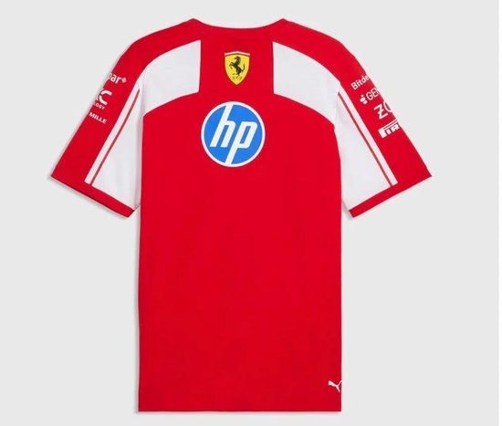 Ferrari Teamline Shirt 2026 3XL - Lewis Hamilton - Charles Leclerc - Formule 1 van Merkloos — afbeelding 2