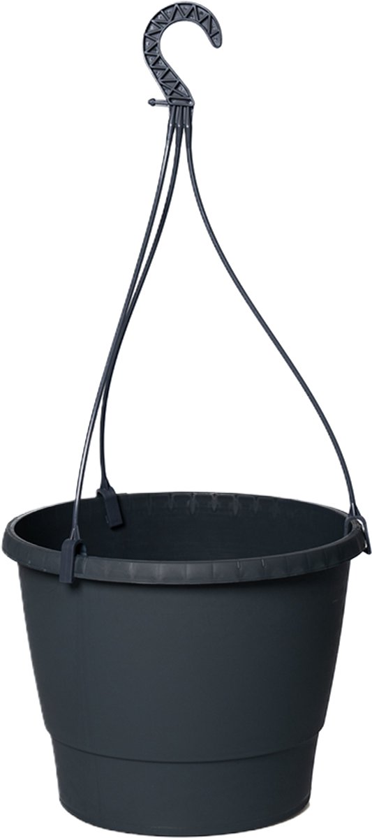 Elezza Hangpot met Waterreservoir Ø27 x H21 cm - Antraciet