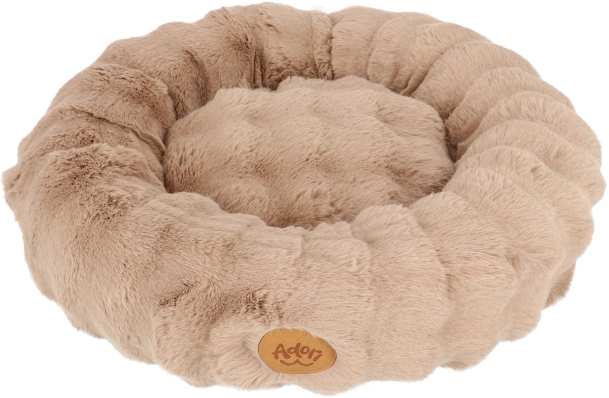 Adori Kattendonut Liva - Kattenmand - Ø60x16 cm Bruin