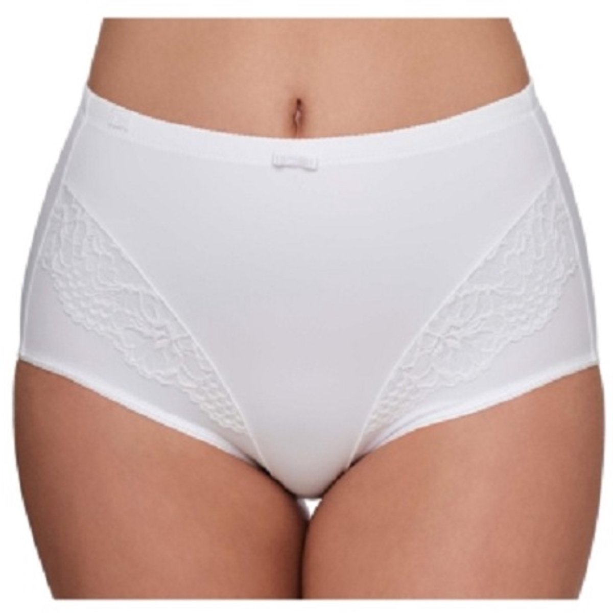 London hoge slip Susa | kant wit