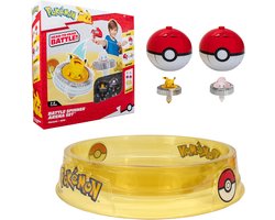 Pokémon - Battle Spinner 2 Pack with Stadium Pikachu, Mew, Poke Ball, & Poke Ball