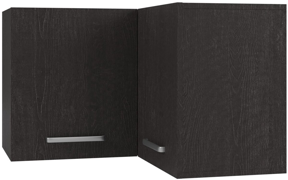 Wasophoogte Keukenkast - Bovenkast keuken - Module O5 - 810(D)*810(B)*530(H) mm - Zwart