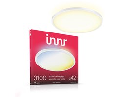 Innr Smart Plafondlamp – 42cm – Zigbee – geschikt voor Philips Hue – LED plafonniere warmwit tot koelwit licht – slimme lamp – dimbaar – 3100 Lumen
