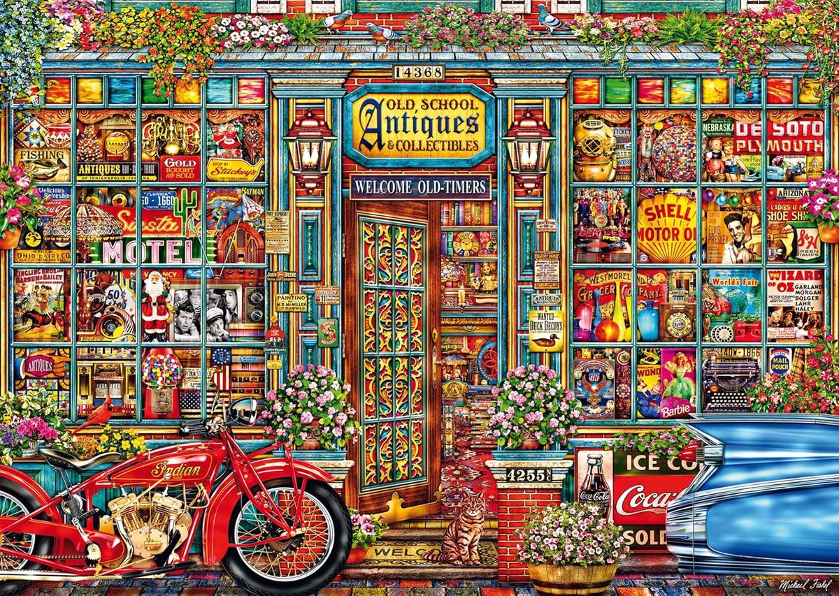 Legpuzzel 1000 stukjes - Ontspanningspuzzel - Vrije tijd - Premium kwaliteit karton - 69 x 49 cm