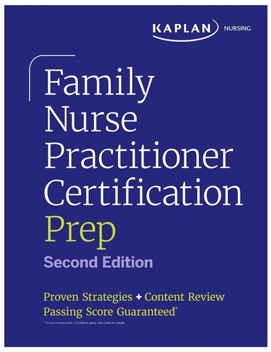 Kaplan Test Prep- Family Nurse Practitioner Certification Pr ... - cover