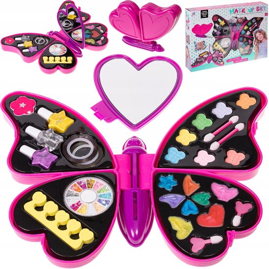 BK - Make-up Set - Vlinder - Multicolor - Kinderen