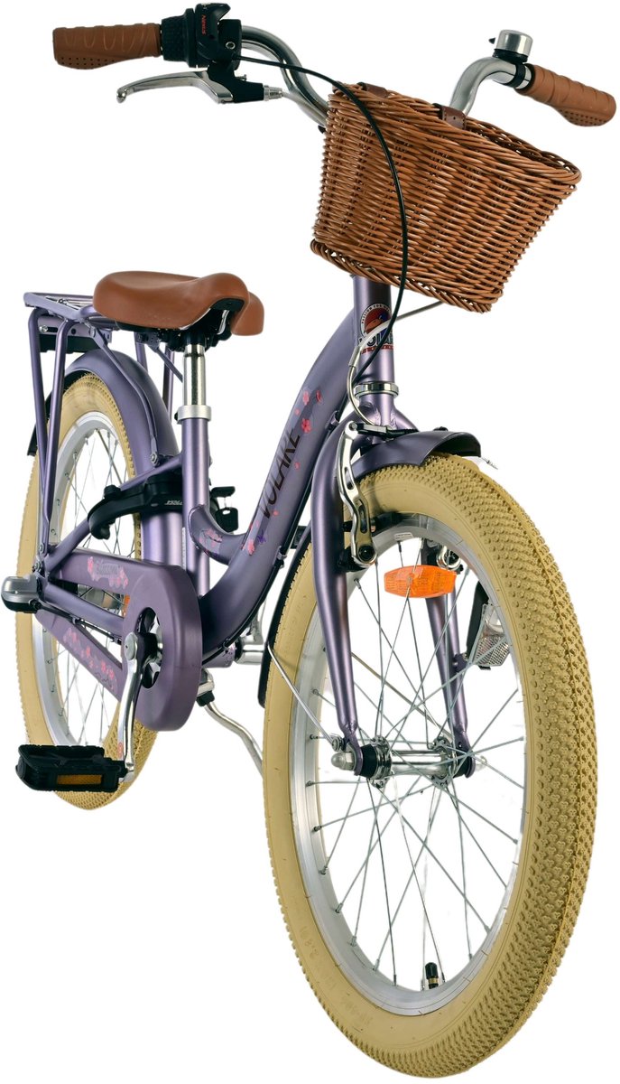 Volare Blossom Kinderfiets - Meisjes - 20 inch - Paars - Shimano Nexus 3 — afbeelding 3