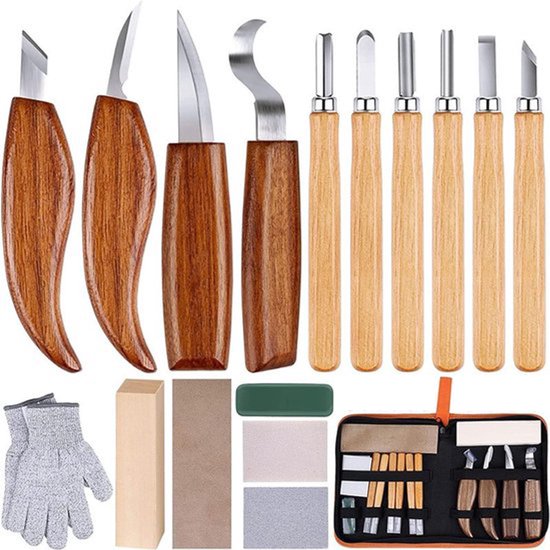 Outils de sculpture sur bois, modèles d'outils à main, ensembles, artisanat, kits de travail, le plaisir de la sculpture sur bois