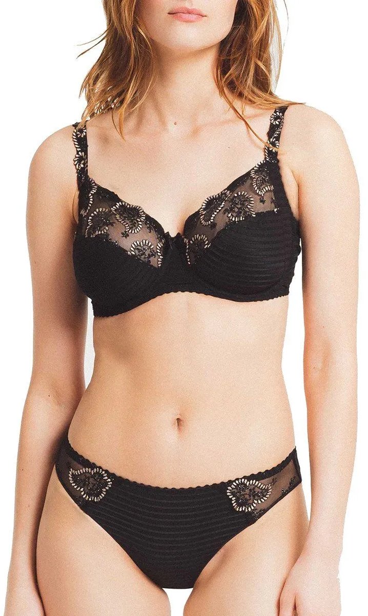 Louisa Bracq Elise – BH Beugel – 419-01 – Noir Broderie