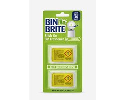 Vuilnisbakverfrisser - Citronella & Limoengras - Gemakkelijk in gebruik - Tot 30 dagen lang frisheid