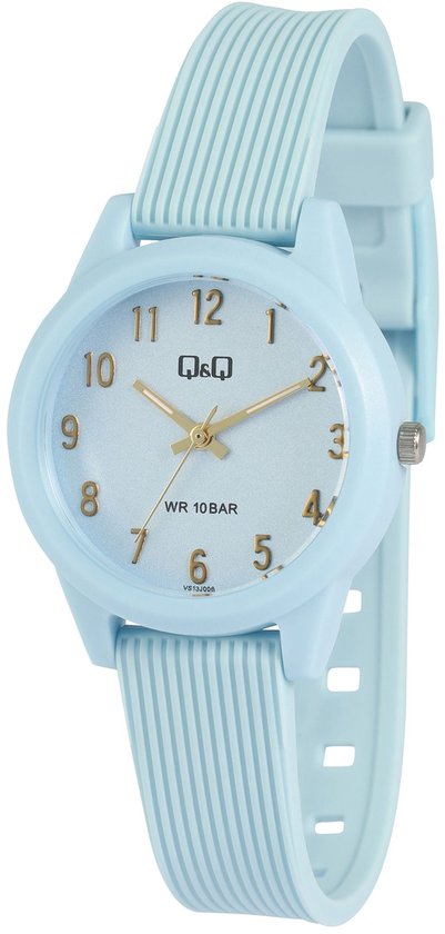Q7Q by Citizen - vs13j006y Dames horloge - 31 mm - lichtblauw