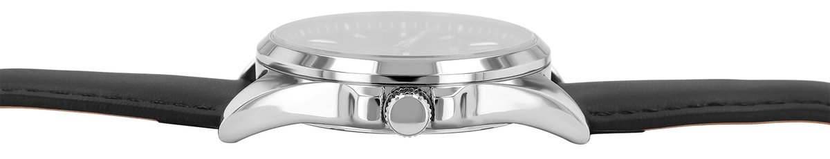 JUST WATCH Herenhorloge van echt leer JW20204 met echte leren band, 5ATM, basic, modern, zakelijk