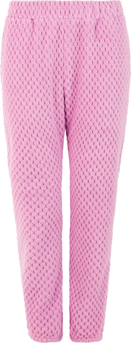 Protest PRTEdmee Joggingbroek Dames Outdoorbroek Tailleband elastiek High-pile teddy fleece Paars