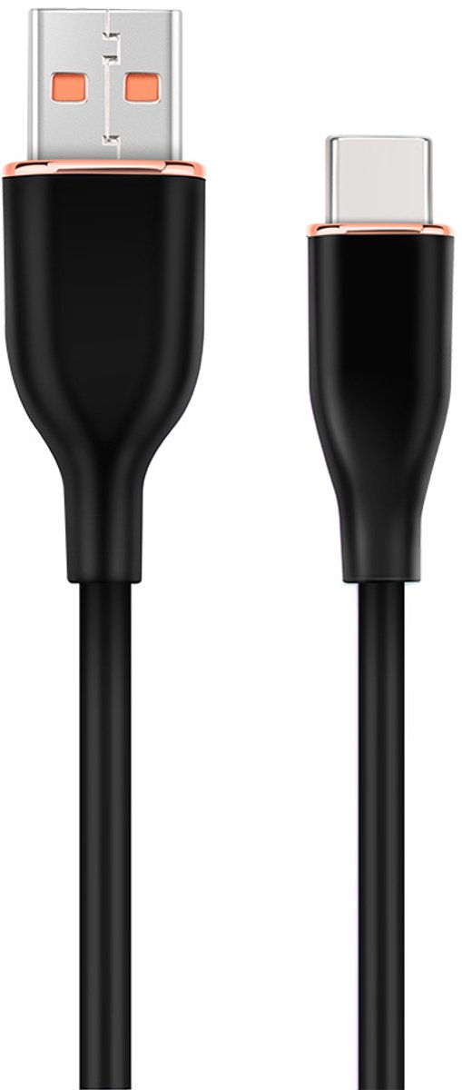 USB-A naar USB-C Kabel - USB 2.0 - Premium - 1,5 meter - Zwart