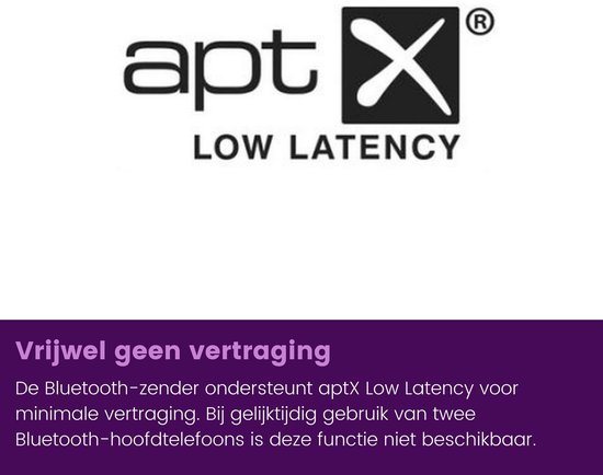 Marmitek BoomBoom 55 HD - Bluetooth transmitter - AptX HD - AptX Low Latency van Marmitek — afbeelding 2