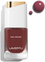 LAVERTU Nagellak Nature – 41 Nude - Langhoudende Vegan Nagellak met Natuurlijke Glans – Sneldrogend & Verzorgend – 10 ml