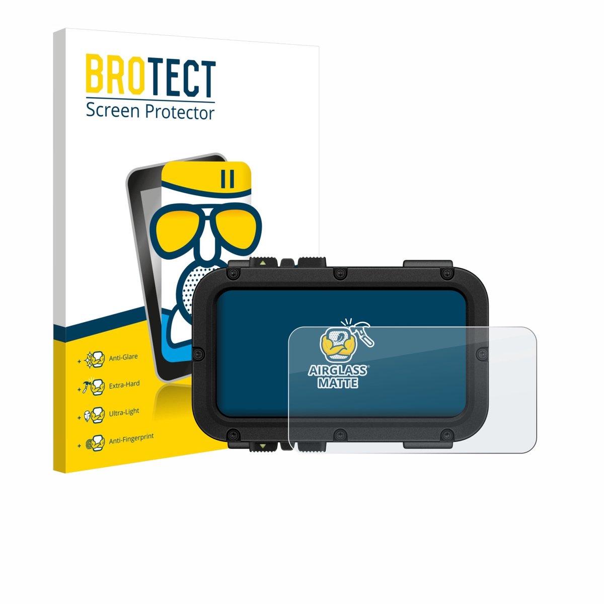 BROTECT - Screenprotector voor Suunto Nautic - Folie Beschermfolie Beschermglas matte
